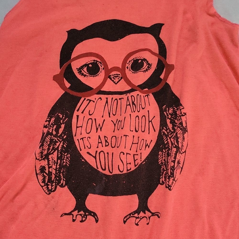 Owl Print Tank - small - Picture 2 of 4